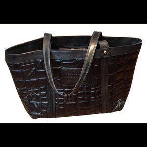 Black Leather Dolce & Gabbana tote